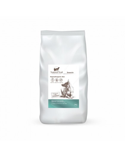 NATURAL TRAIL Premium Insects - dry dog food - 10kg