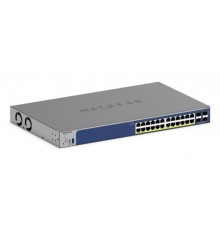 NETGEAR 28-Port PoE Gigabit/10G Stackable Smart Switch (GS728TXP)