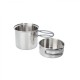 ESBIT Edelstahl Topf Pot 1 L Stainless steel