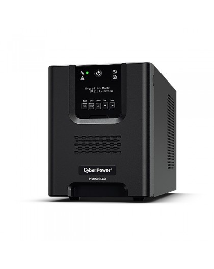 CyberPower PR1000ELCD uninterruptible power supply (UPS) Line-Interactive 1 kVA 900 W 8 AC outlet(s)