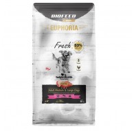 EUPHORIA Fresh Adult Medium & Large dogs Turkey with rabbit - dry dog food - 12kg