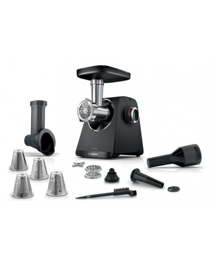 Bosch Serie 4 MFWS440B mincer 1900 W Black, Silver