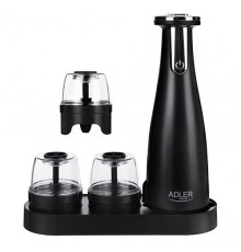 Spice mill set Adler AD 4449B Black