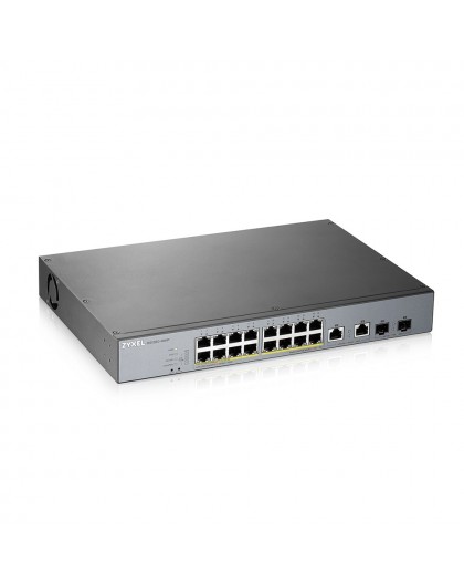 Zyxel GS1350-18HP-EU0101F network switch Managed L2 Gigabit Ethernet (10/100/1000) Power over Ethernet (PoE) Grey