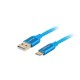 Кабель Lanberg CA-USBO-22CU-0010-BL USB 1 м USB 2.0 USB C USB A Синий
