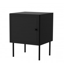 Cama Bedside table 2 pcs PALAZZO BIS 45x39xH59 mat black