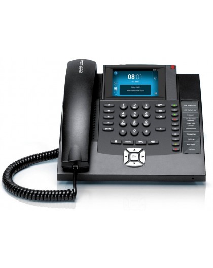 Auerswald COMfortel 1400 Analog Telephone Caller ID Black