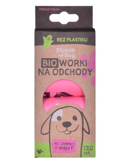 STARCH BAG - Dog poop bags - 8 x 15