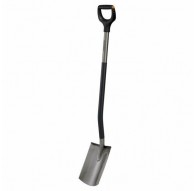 FISKARS ERGONOMIC STRAIGHT SPADE GREY (1025375)
