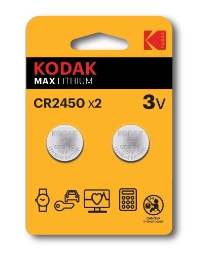 Kodak CR2450 Single-use battery Lithium