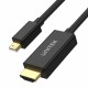 Unitek V1152A Adapter miniDP - HDMI 4K 30Hz cable 2m