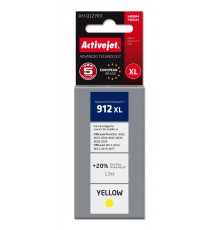 Activejet AH-912YRX Ink Cartridge (replacement for HP 912XL 3YL83AE Premium 990 pages 12 ml, yellow)