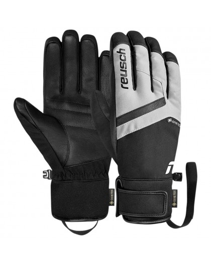 REUSCH BOOSTER GORE-TEX GLOVES SIZE 9 BLACK AND WHITE