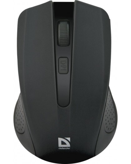 MOUSE DEFENDER ACCURA MM-935 RF BLACK OPTICAL 1600DPI 4P