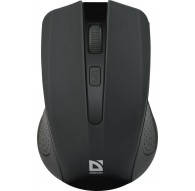 MOUSE DEFENDER ACCURA MM-935 RF BLACK OPTICAL 1600DPI 4P