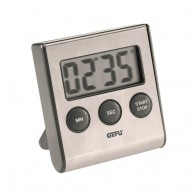 GEFU CONTARE Digital kitchen timer Black, Stainless steel