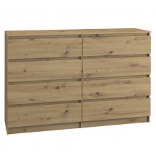 Topeshop M8 140 ARTISAN chest of drawers