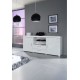 Cama sideboard SAMBA white/white gloss