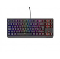 GENESIS THOR 230 TKL DE RGB MECHANICAL OUTEMU RED BLACK HOT SWAP GAMING KEYBOARD