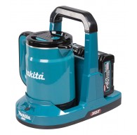 Makita KT001GZ electric kettle 0.8 L Black, Blue