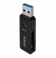 SAVIO SD card reader, USB 3.0, AK-64