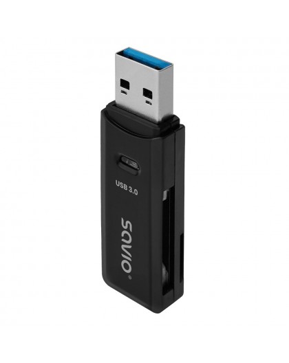 SAVIO SD card reader, USB 3.0, AK-64