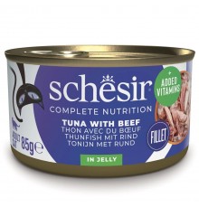 SCHESIR Tuun liha želees - märg kassitoit - 85g