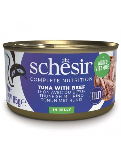 SCHESIR Tuun liha želees - märg kassitoit - 85g