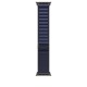 Apple 49mm Navy Alpine Loop - Large - Black Titanium Finish