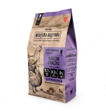 WIEJSKA ZAGRODA Chicken and Duck - dry cat food - 5 kg