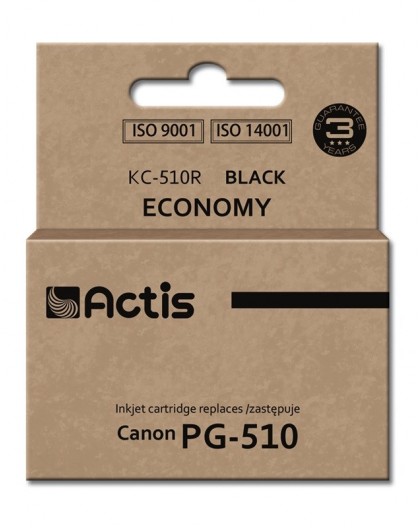 Actis KC-510R Ink (replacement for Canon PG-510 Standard 12 ml black)