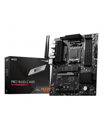 MSI PRO B650-S WIFI motherboard AMD B650 Socket AM5 ATX