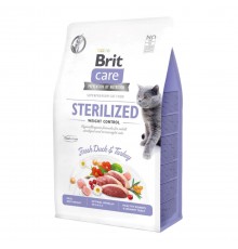 BRIT Care Sterilized Weight Control - dry cat food - 7 kg