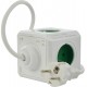 Allocacoc PowerCube Extended Type E power extension 1.5 m 5 AC outlet(s) Indoor Green