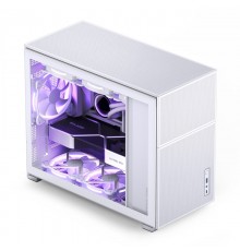 Корпус Jonsbo D31 MESH Micro-ATX, из закаленного стекла - белый