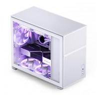 Корпус Jonsbo D31 MESH Micro-ATX, из закаленного стекла - белый