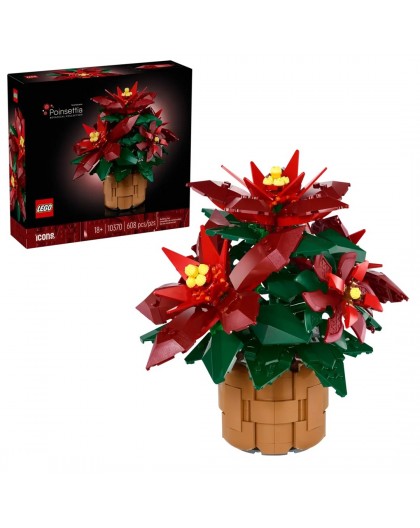 LEGO ICONS 10370 Poinsettia
