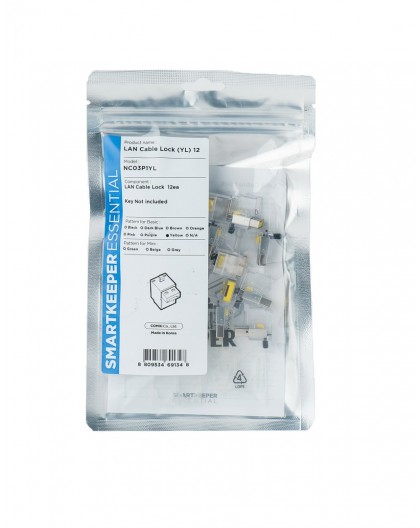 Блокиратор порта Smartkeeper NC03P1YL RJ-45 Желтый 1 шт.