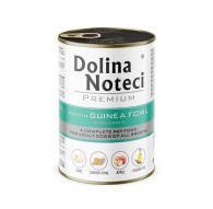 DOLINA NOTECI Premium Rich in guinea fowl with apple - wet dog food - 400g