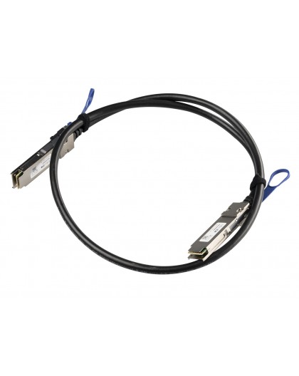 Mikrotik XQ+DA0001 InfiniBand/fibre optic cable 1 m QSFP+ to QSFP+ / QSFP28 to QSFP28 Black