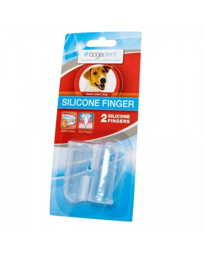 BOGAR Bogadent® Silicone finger - finger cover for removing dental plaque – 2 pcs