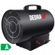 DEDRA DED9942 electric space heater Black