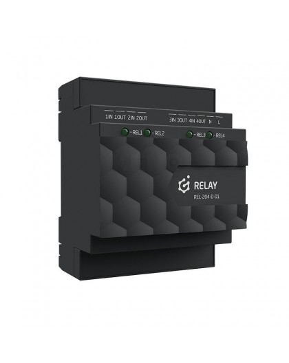 GRENTON RELAY OUTPUT MODULE (4 OUTPUT) GRENTON / DIN RAIL MOUNTING / TF-BUS