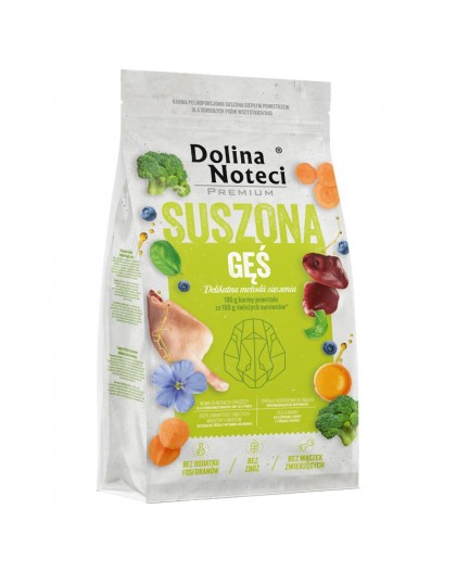 DOLINA NOTECI Premium Dried goose - dried food for dogs - 9kg