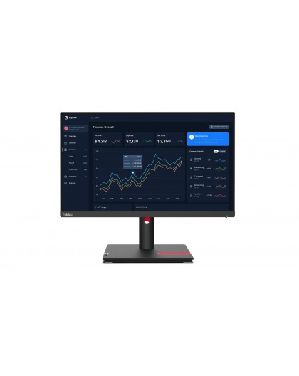 Lenovo ThinkVision T22i-30 LED display 54.6 cm (21.5") 1920 x 1080 pixels Full HD Black