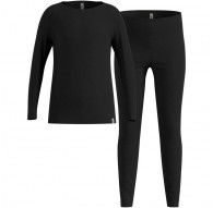 Odlo Set long MERINO 200 KIDS children's underwear set, size 164 cm, black