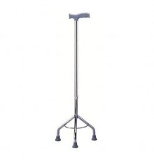 Rehabilitation tripod walking stick