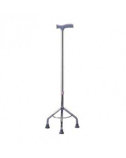 Rehabilitation tripod walking stick