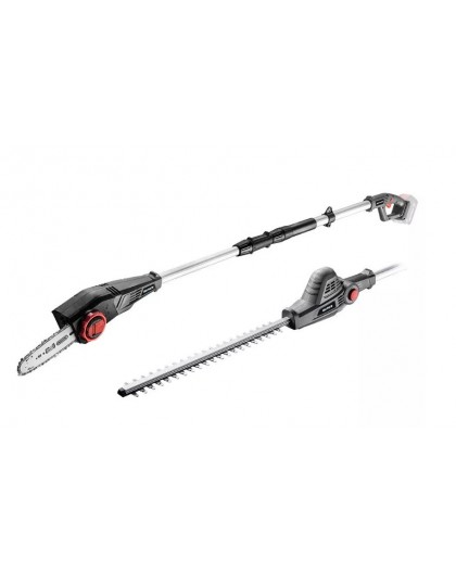 Электрический садовый инструмент Graphite 2 в 1 Energy+ 18V: садовая пила и кусторез без аккумулятора