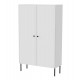 PALAZZO BIS display cabinet 100x39x166 white matt